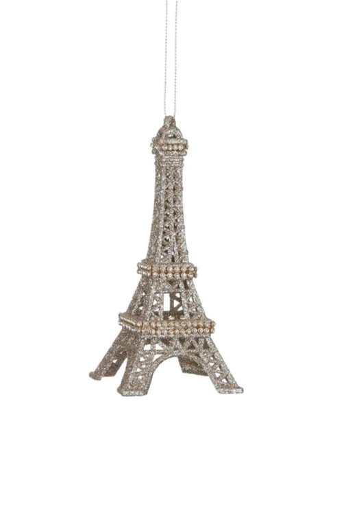 Gold Eiffel Tower Ornament