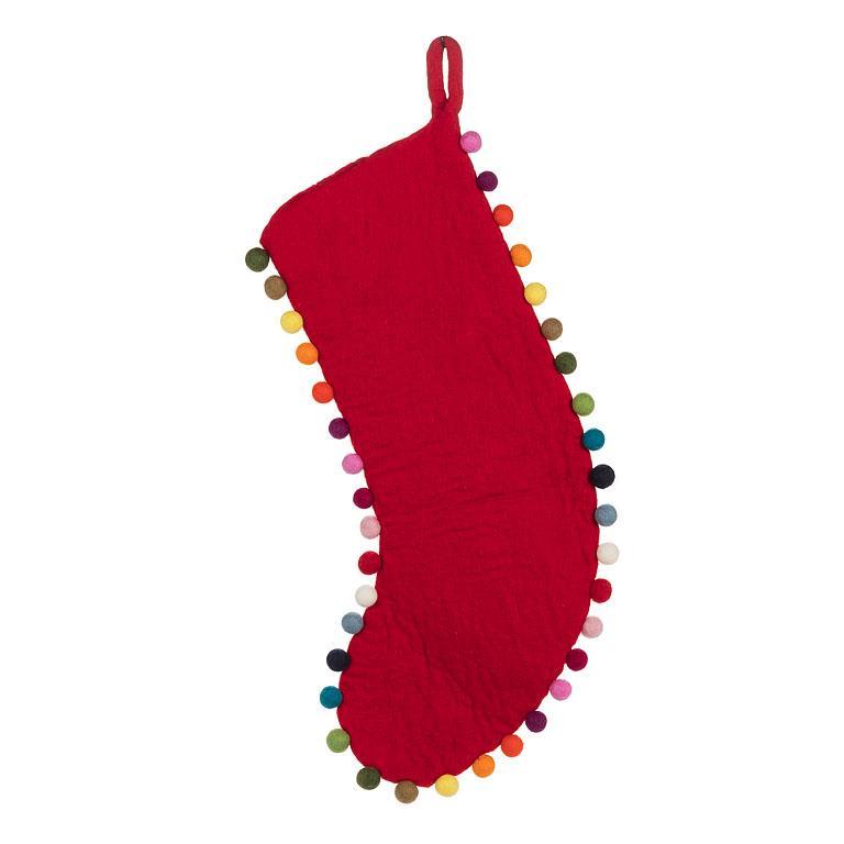 Pom Pom Stocking