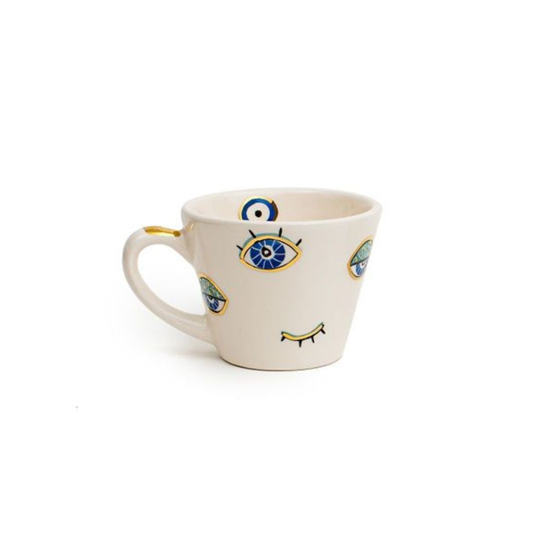 Evil Eye Mini Mugs 2.5"