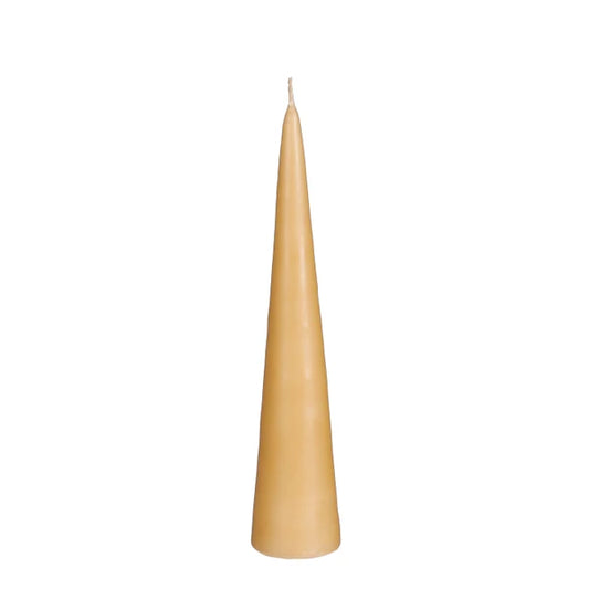 Mustard Cone Candle