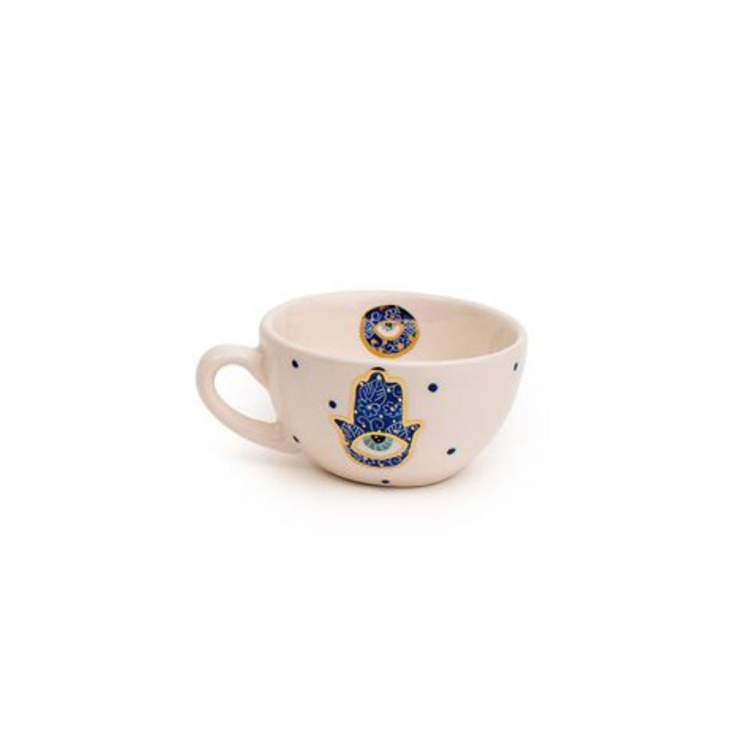 Blue Eye Tea Cup 2"