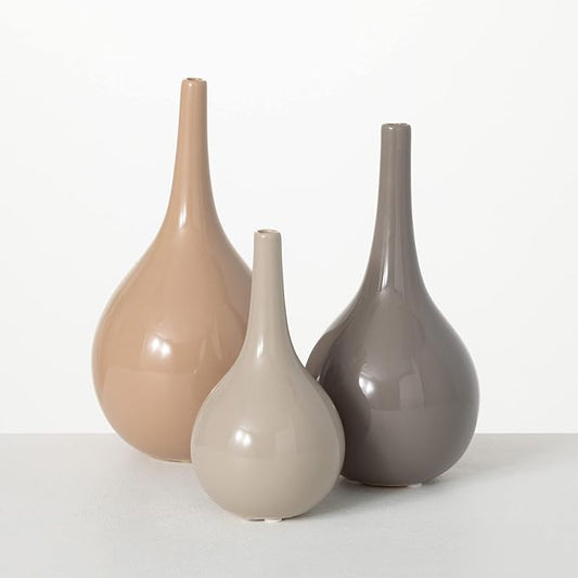 Earth Tone Ceramic Vase