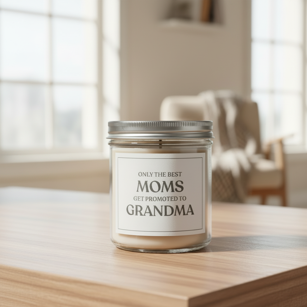 Sweet Grace Scented Candle | 8oz Jar | Mother’s Day Gift | Bridgewater Statement Candle