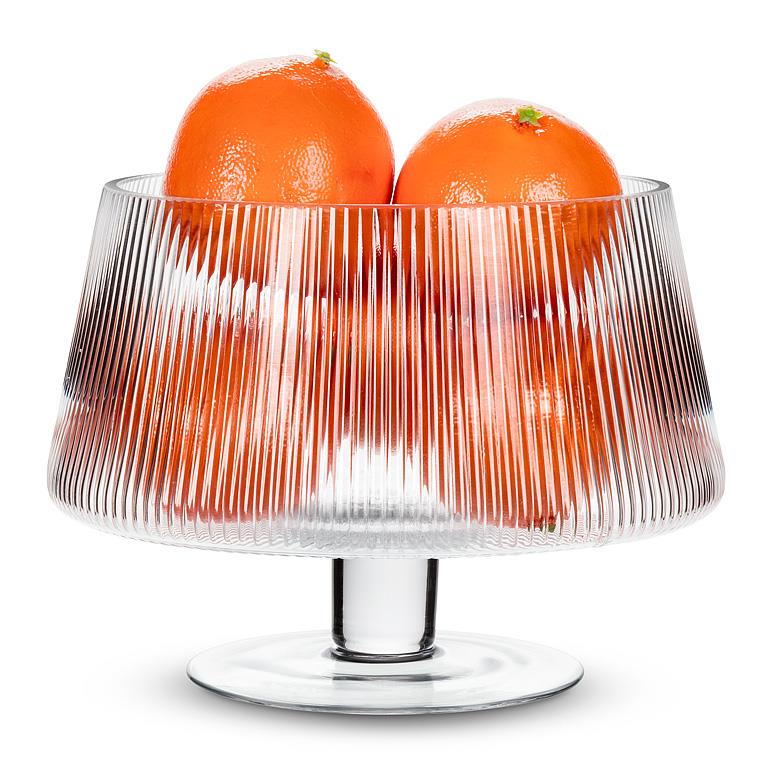 Glass Fruits Bowl