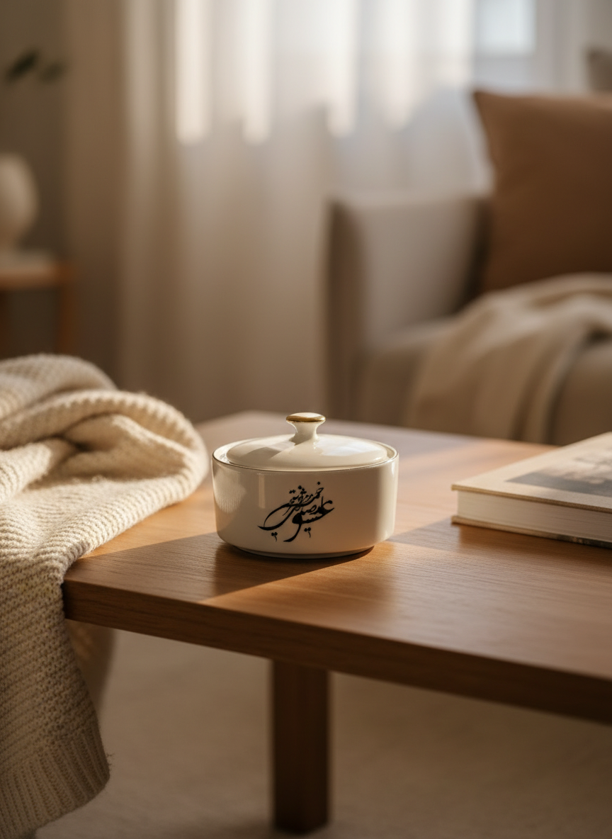 Black And White Canisters 6.5"