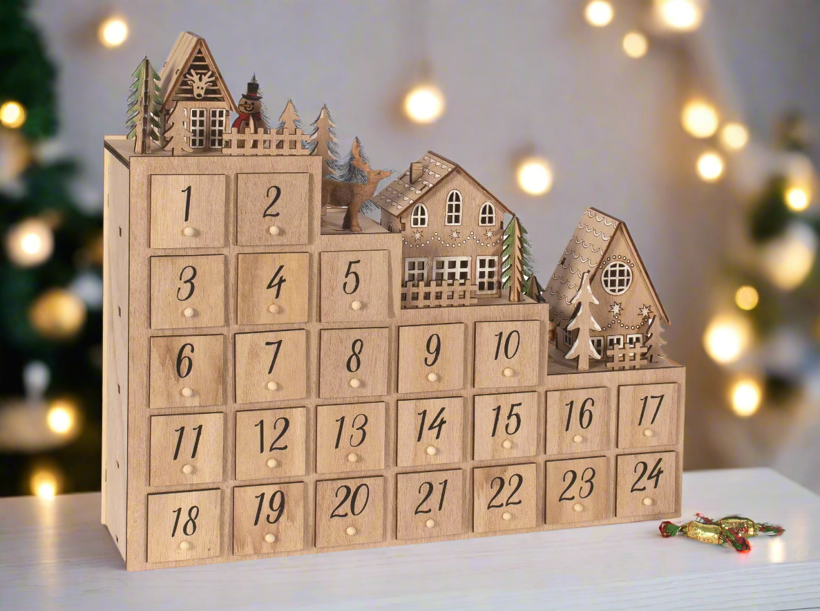 Alpine Houses Advent Calendar