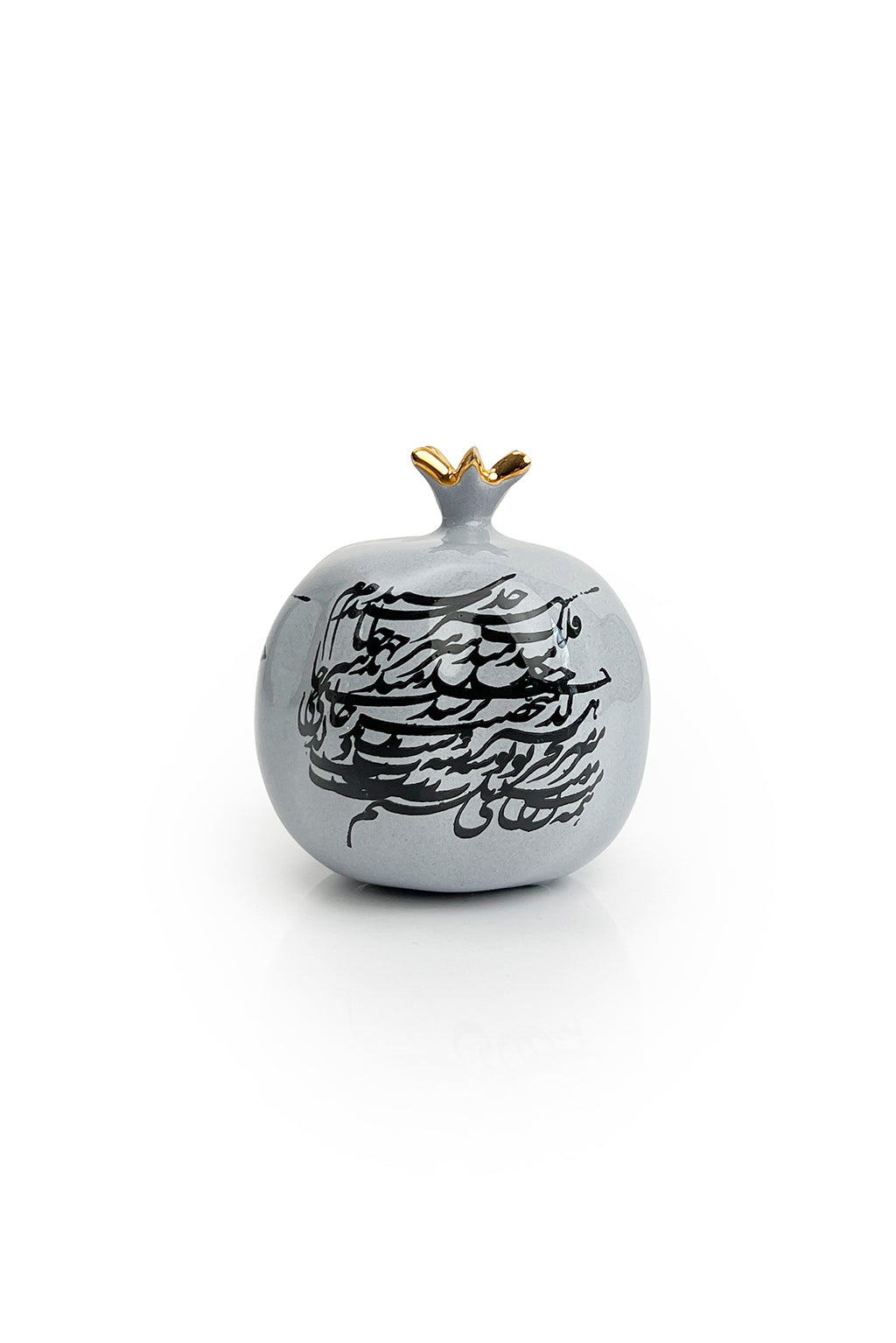 Black Calligraphy Pomegranate