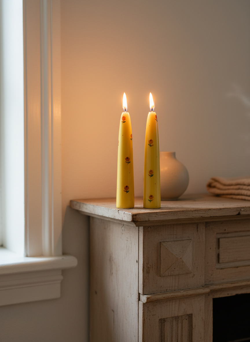 Refillable Ceramic Candles