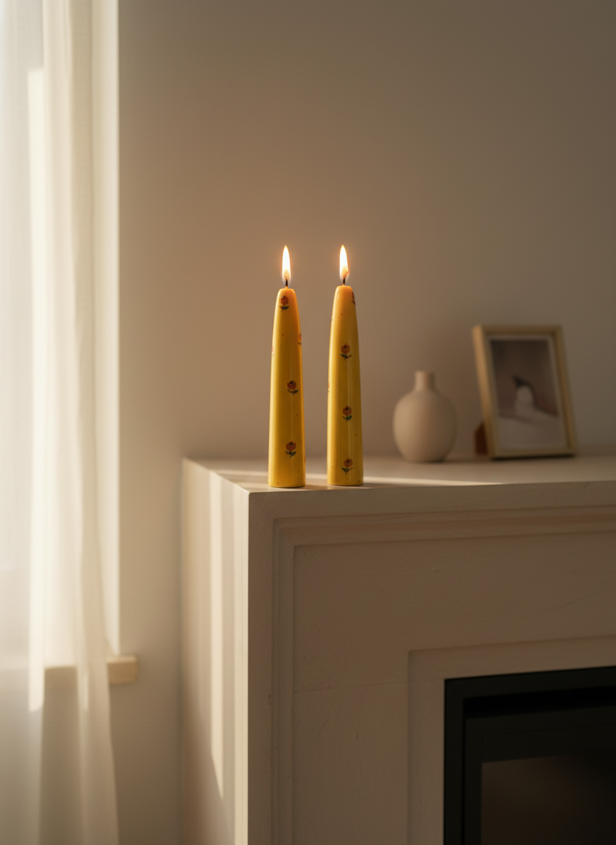 Refillable Ceramic Candles