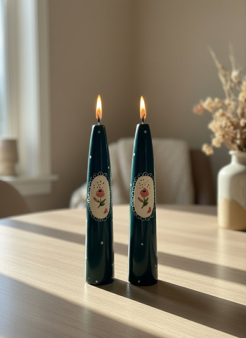 Refillable Ceramic Candles