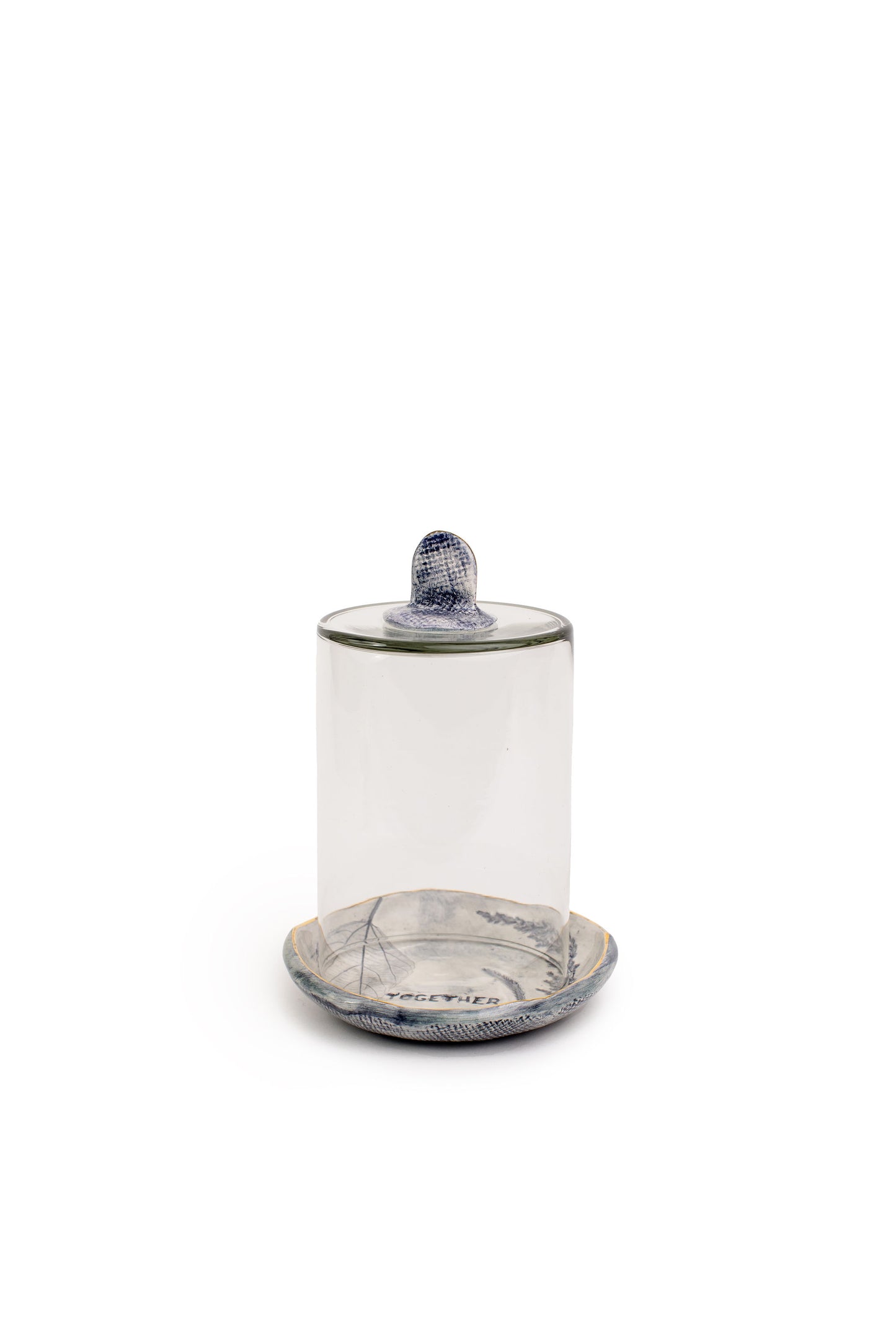 Love Note Glass Dome Container