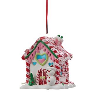 LED Gingerbread Sweet House Ornament