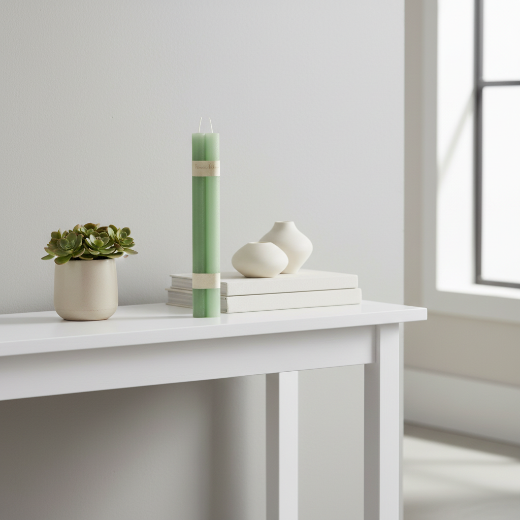 Timber Taper Hanging Candle Set of 2