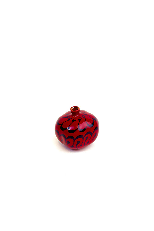 Alphabet Red Ceramic Pomegranate