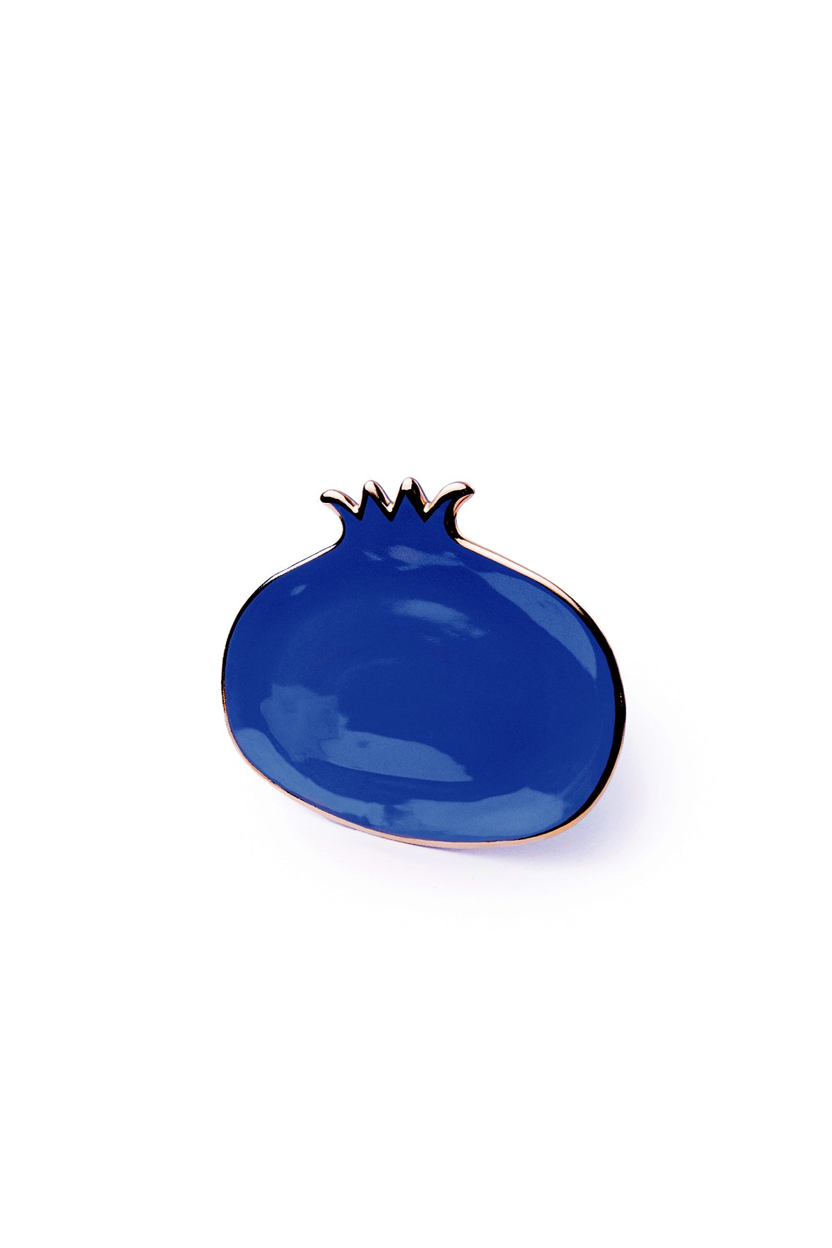 Blue Pomegranate Plate - Small