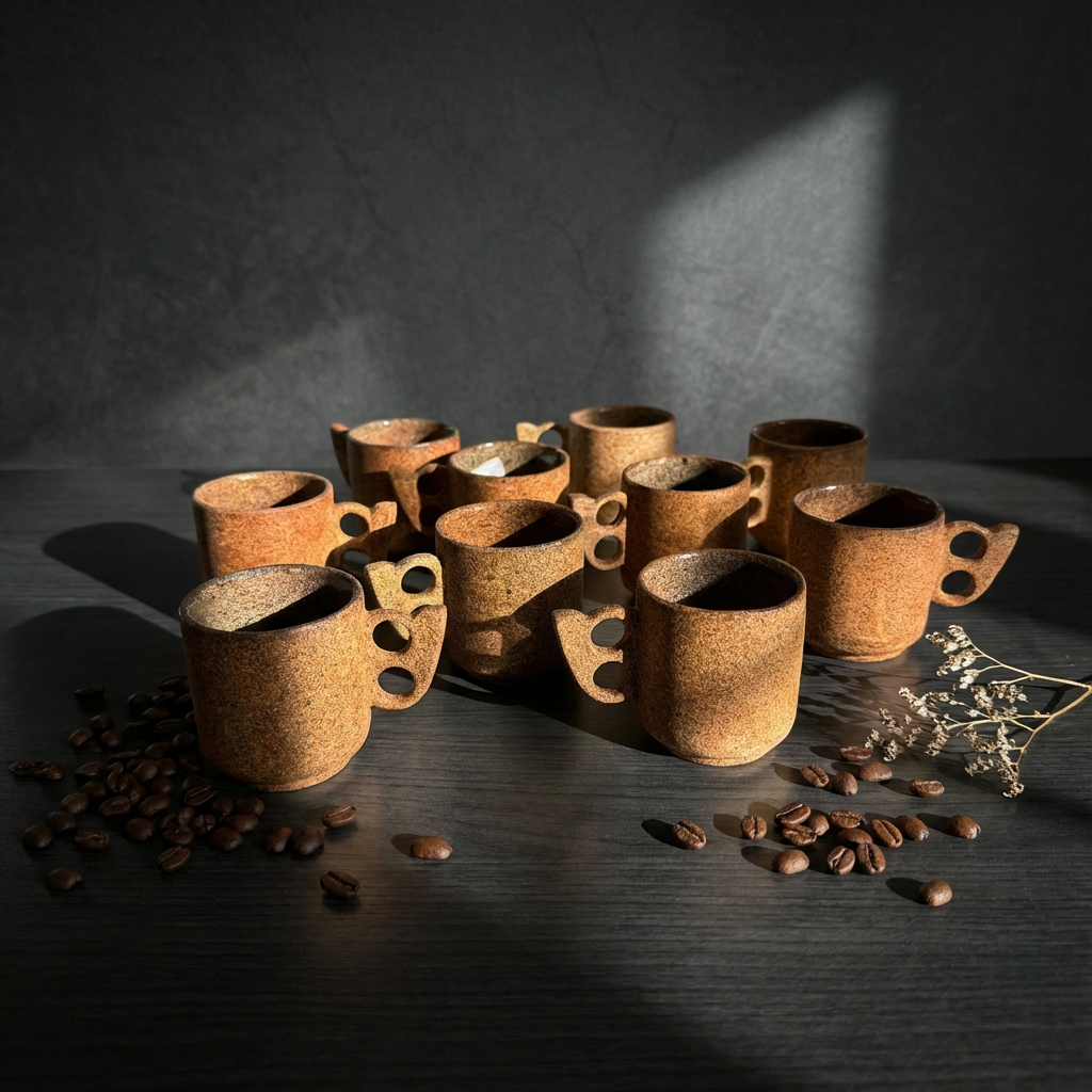 Heech Double Espresso Mugs