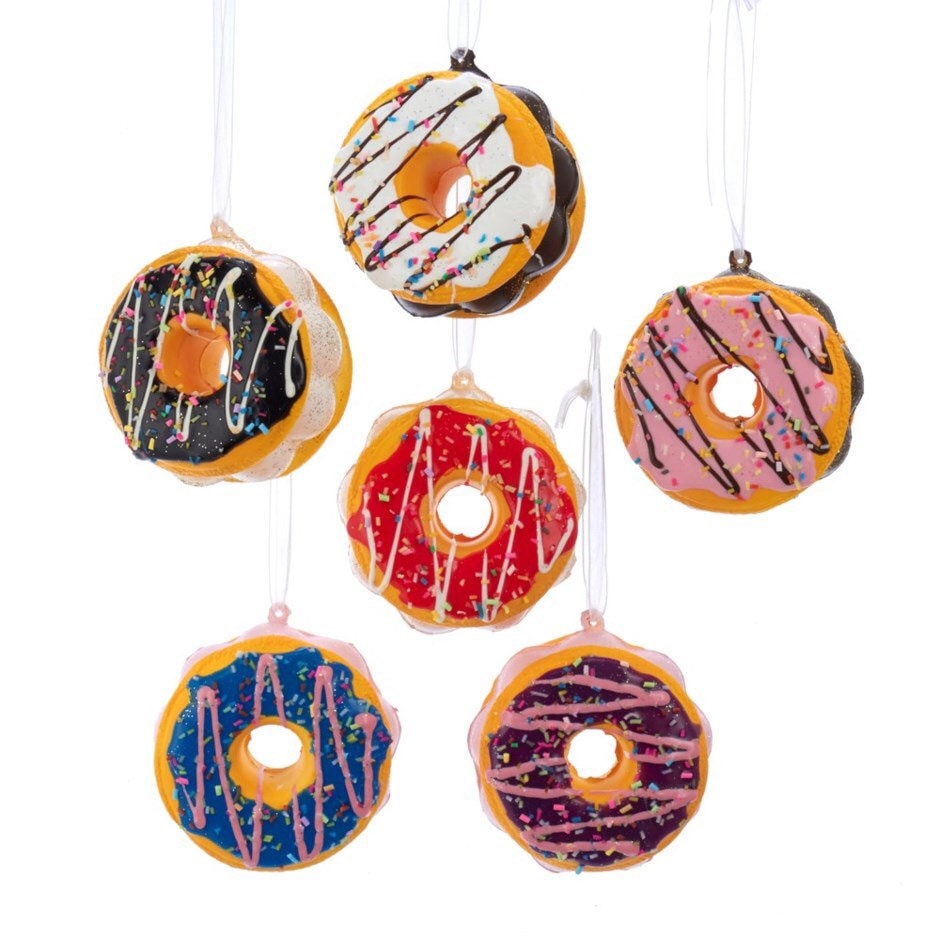Donut Christmas Ornaments