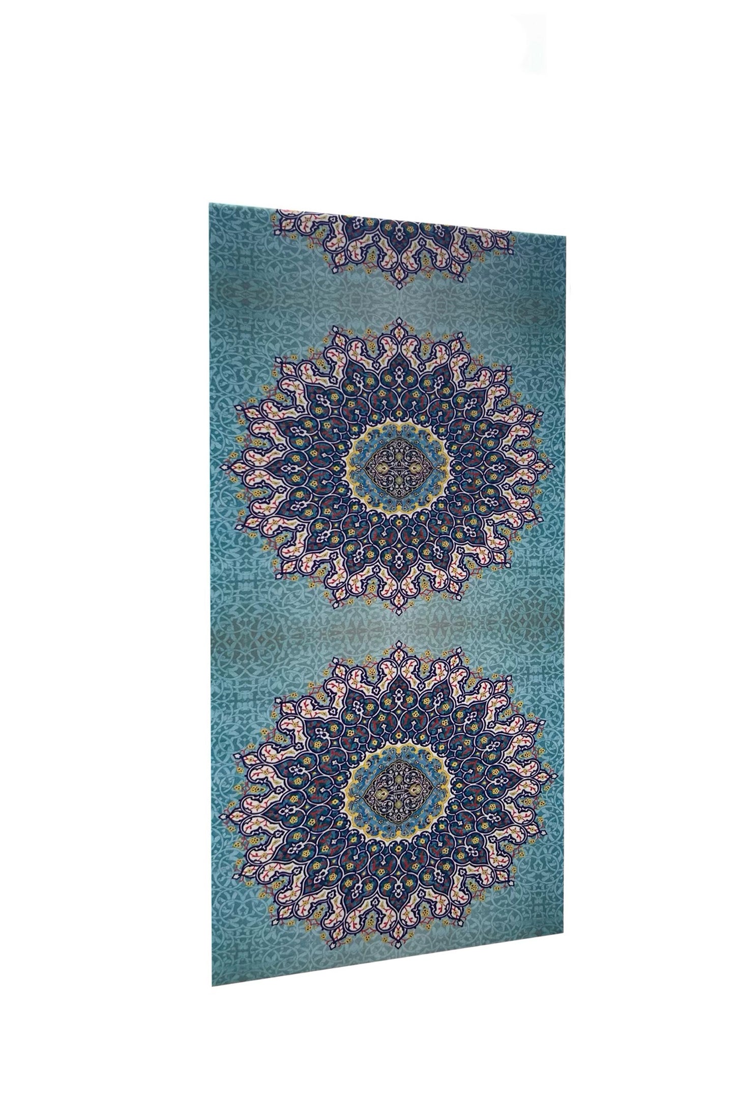 Blue Azure Mandala Table Runner