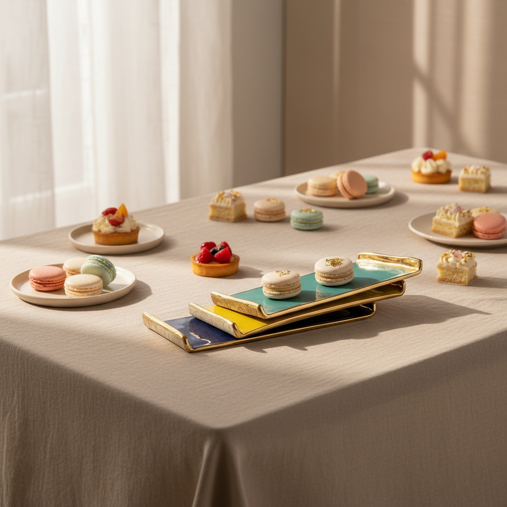 Colourful Rectangle Tray