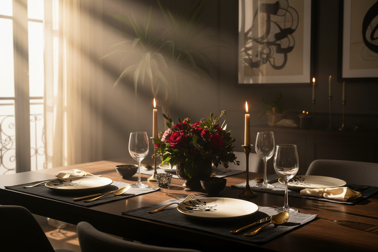 Black And White Dinner Plates