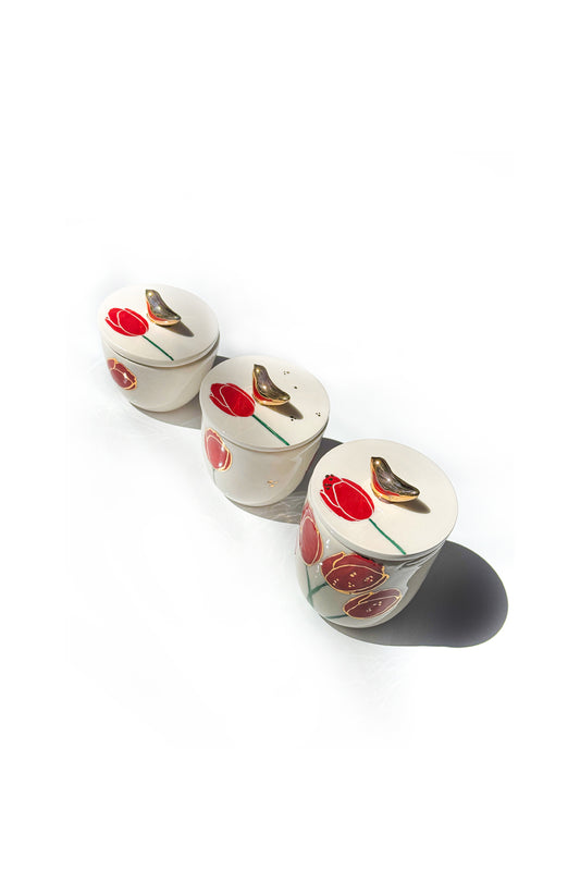 Tulip Ceramic Canister