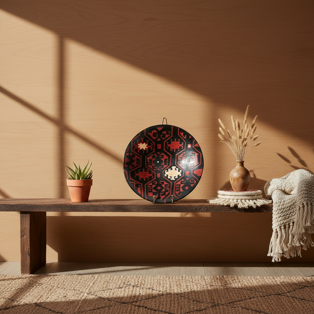 Clay Moroccan Plate