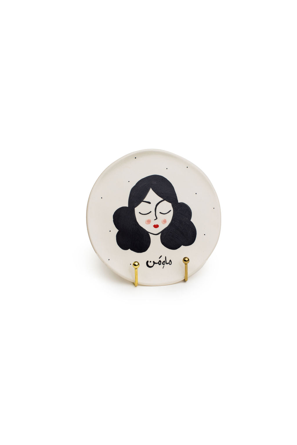 Love Notes Round Decorative Plates - Madam