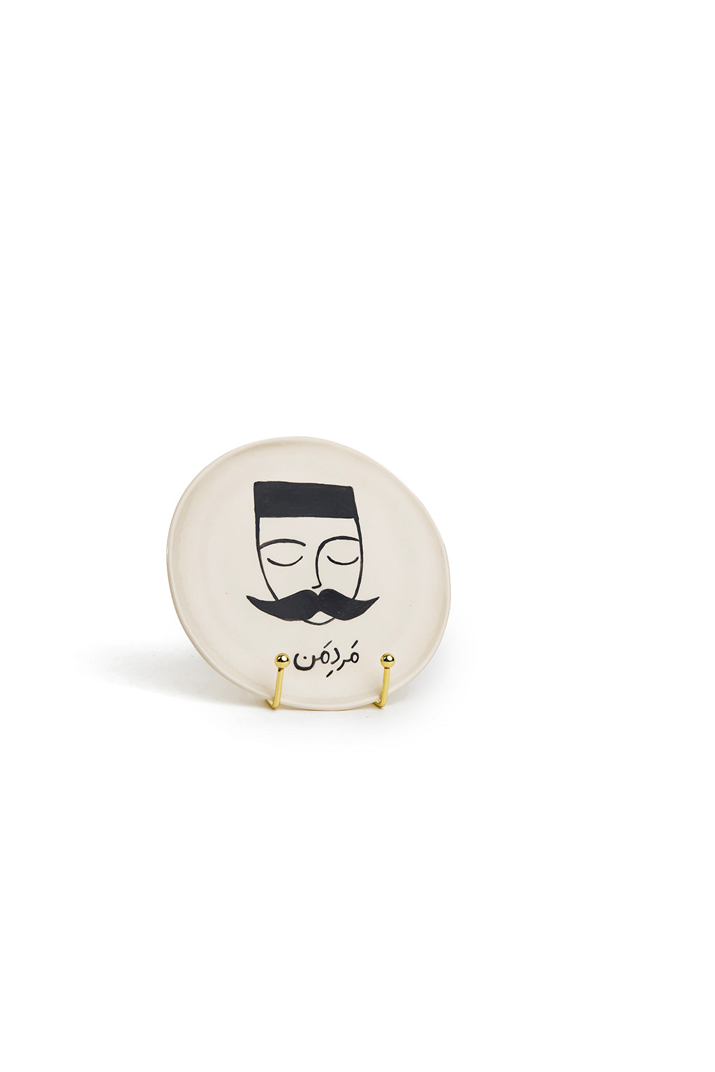 Love Notes Round Decorative Plates - Monsieur