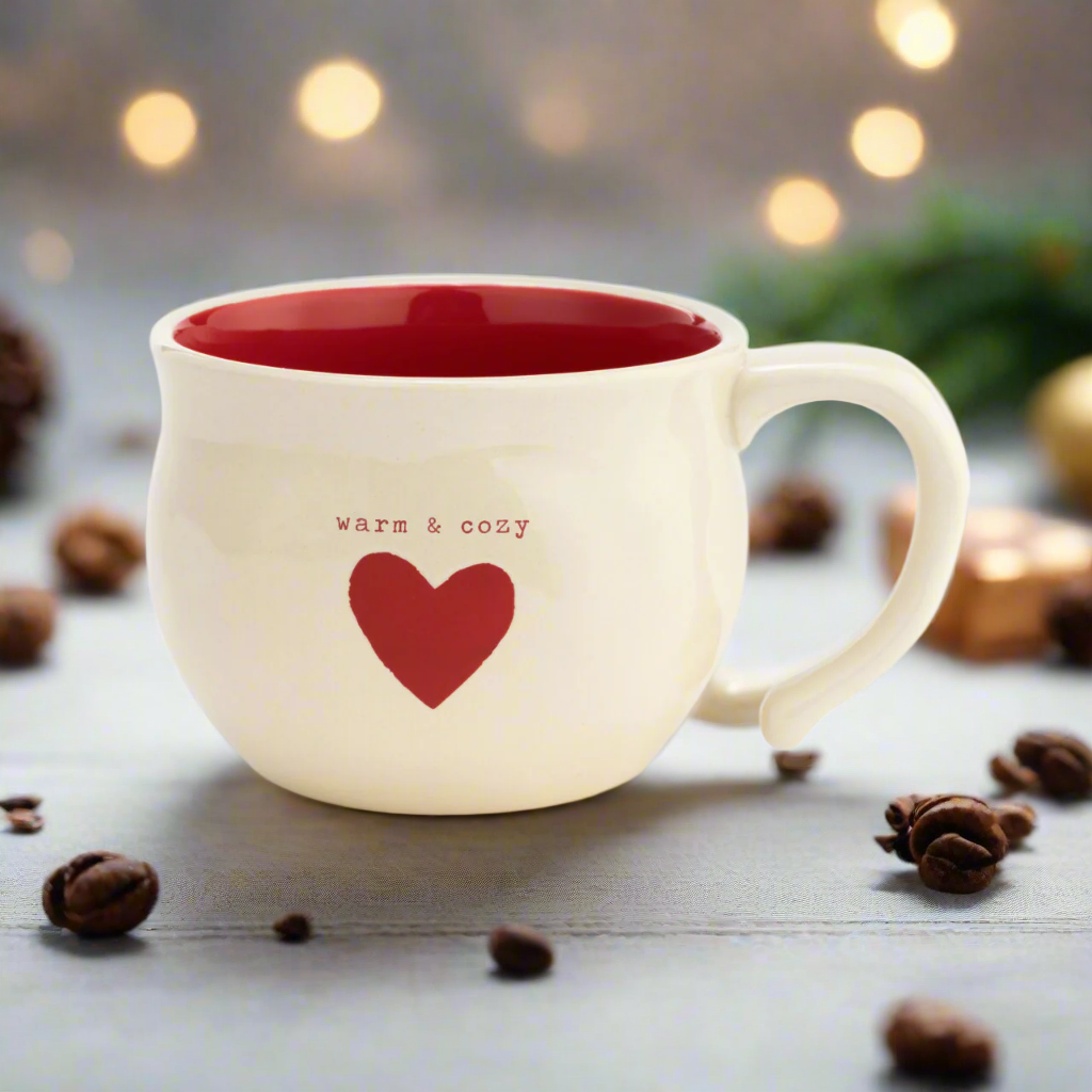 Warm And Cozy Heart Soup Bowl