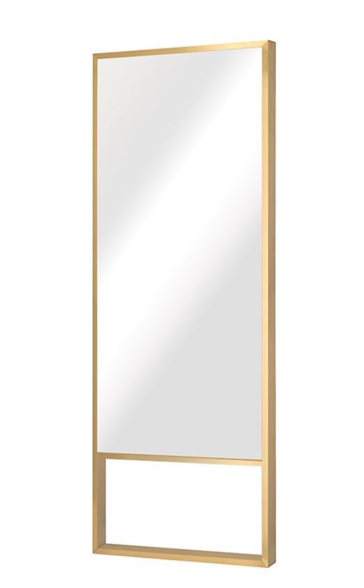 Alexa Floor Mirror - Gold Frame