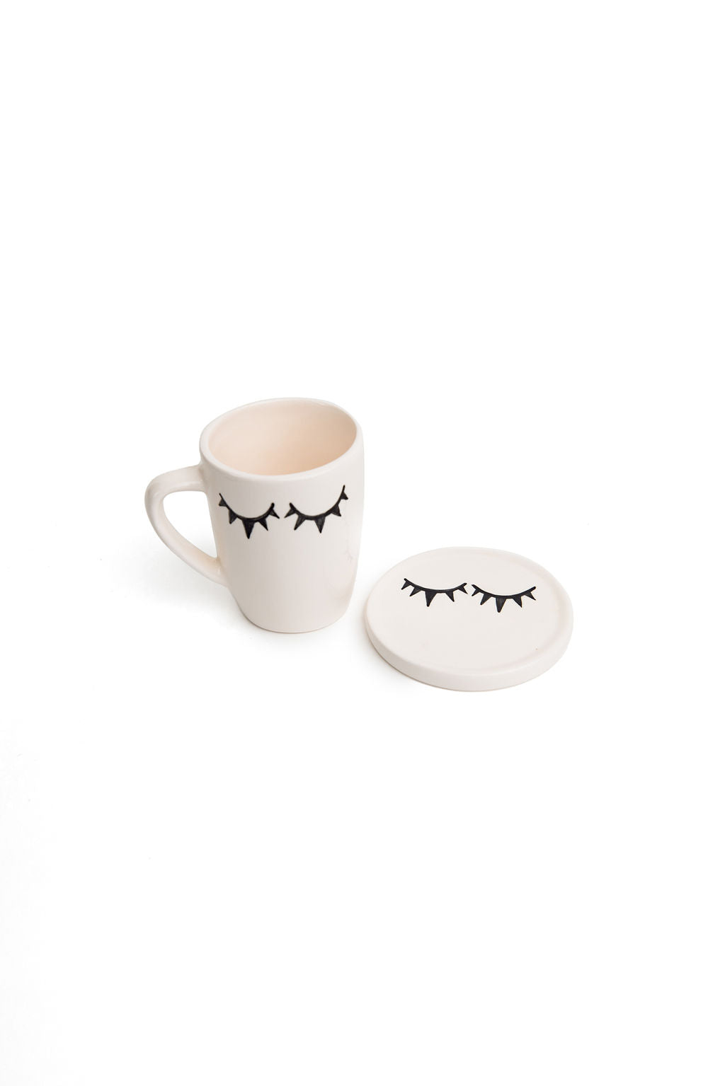 Black And White Madame Monsieur Mug And Saucer.