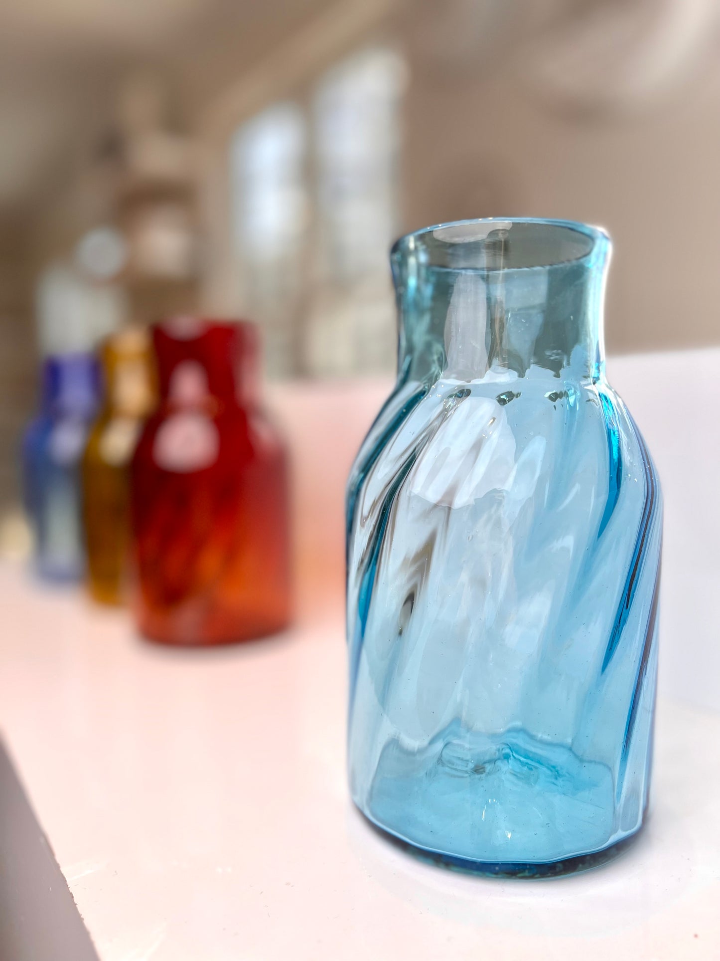 Colorful Glass Vase