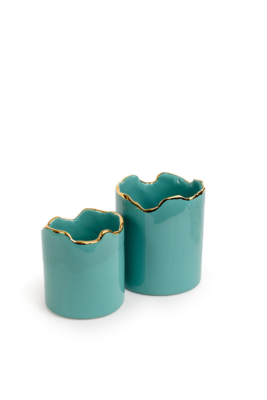 Berkeh Turquoise Vase