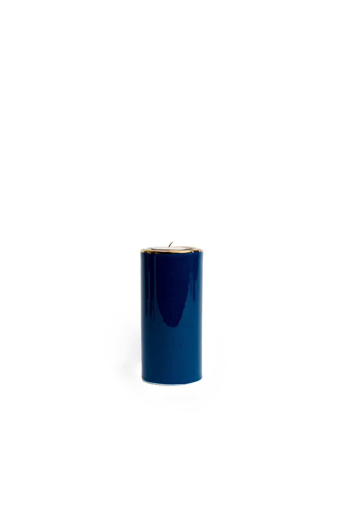 Medium Ceramic Cylinder Candle Holder