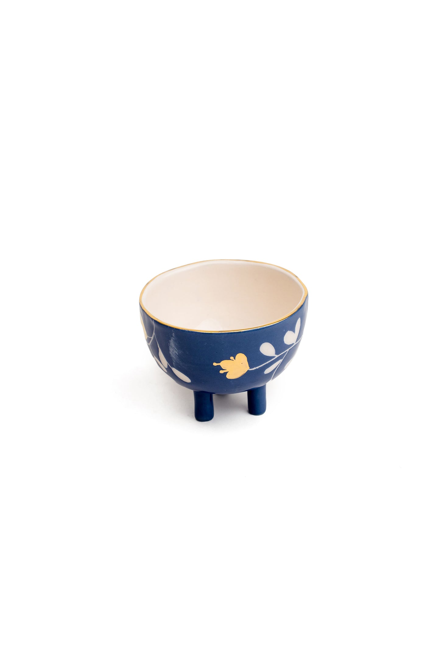 Floral Blue And White Bowls
