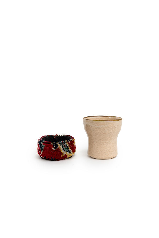 Ceramic And Kilim Bowl