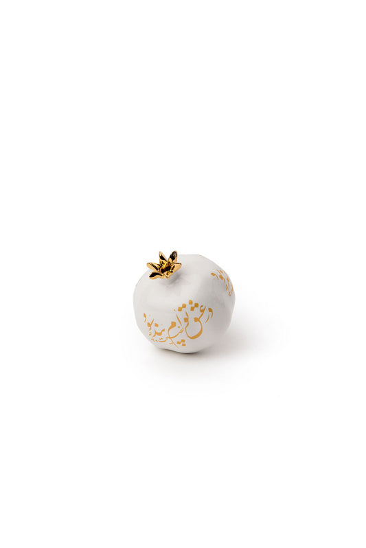 In Love Pomegranate | Yellow And White