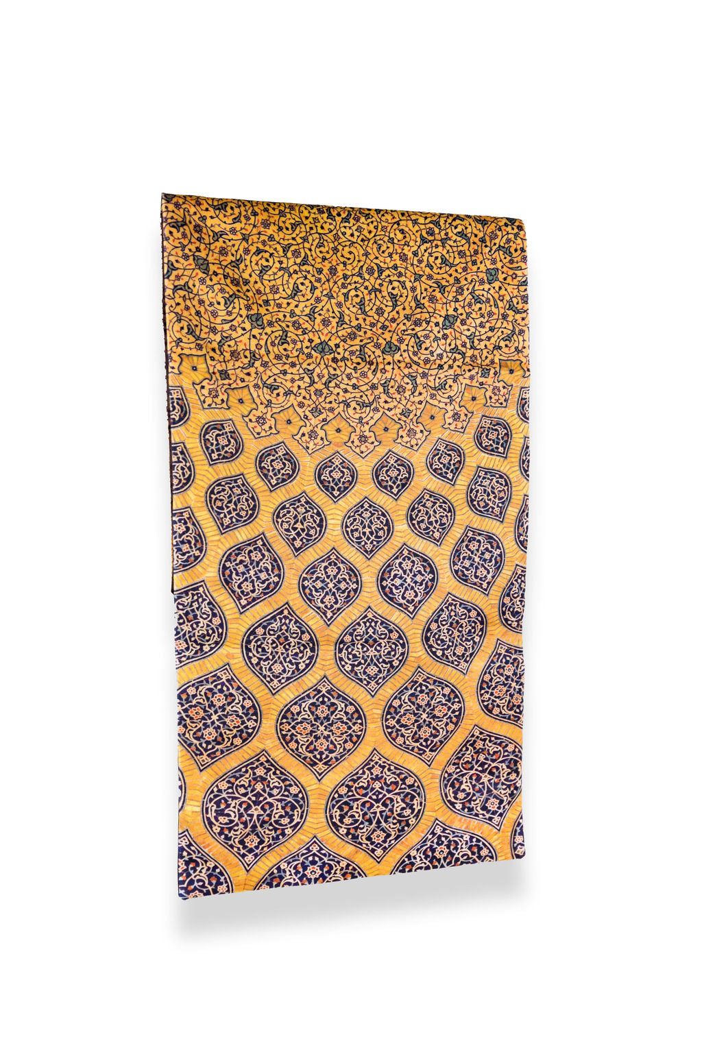 Orange Islamic Pattern Table Runner