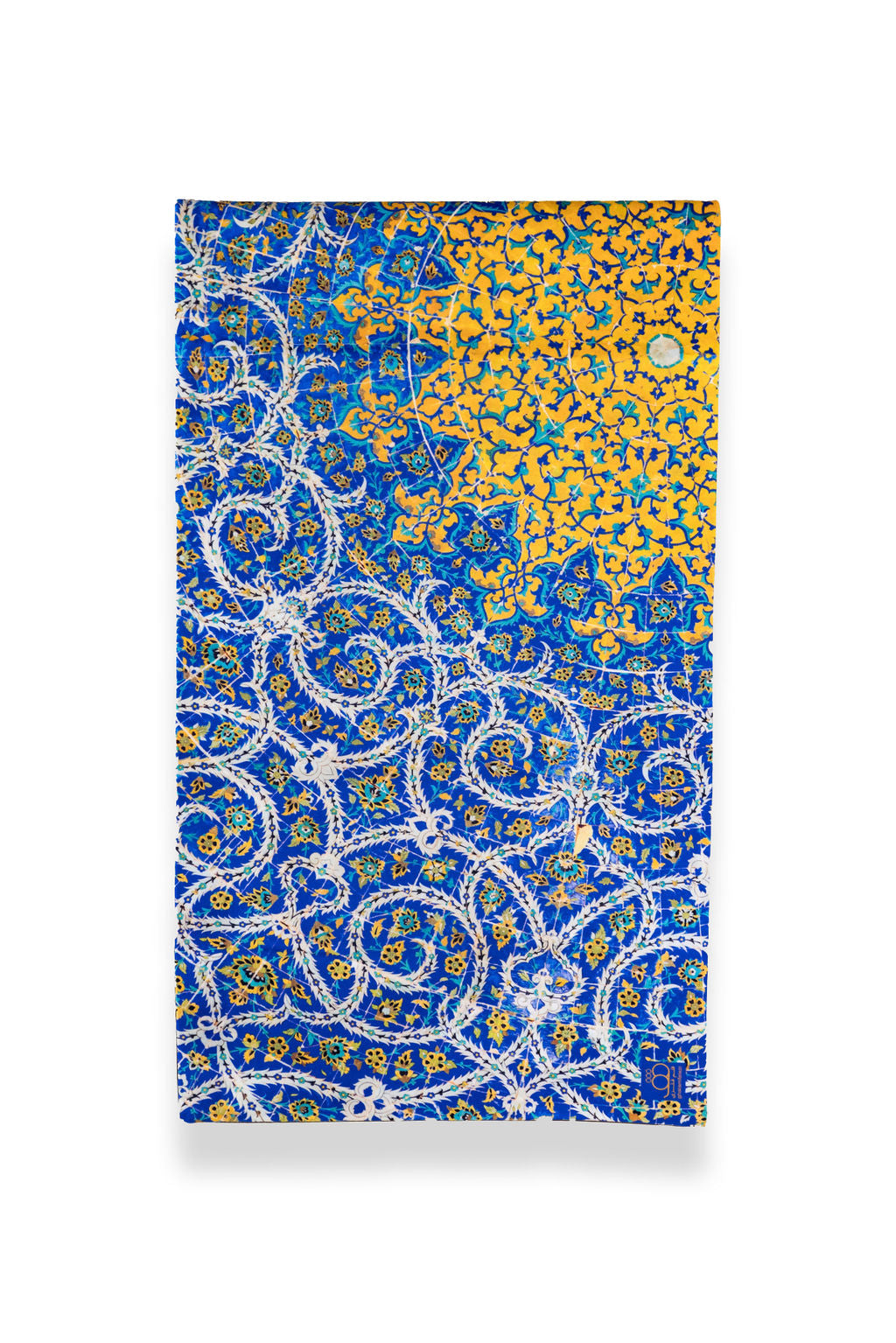 Blue And Yellow Table Runner