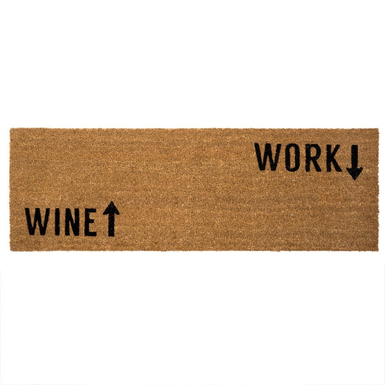 WINE / WORK DOOR MAT