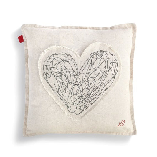 Love notes pillow