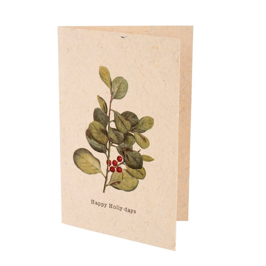 Happy Holly-days Card
