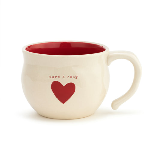 Warm And Cozy Heart Soup Bowl